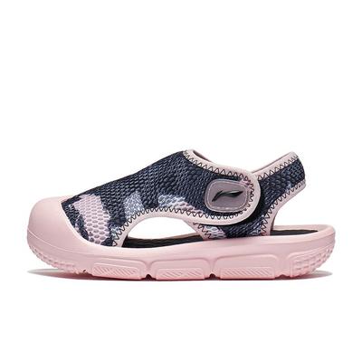 Li Ning Kinder Sucai 2.0 Sport-Lifestyle-Serie Colorblock Atmungsaktive Sandalen Kindersandalen YKKT014-2