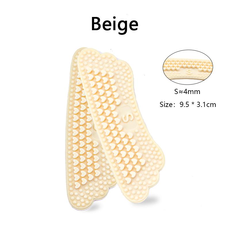 Silicone Gel Heel Cups Anti Pain Shoe Heel Stickers Insole for High Heels Heel Protector Pad Inserts Shoe Size Reducer for Women