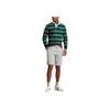 Polo Ralph Lauren Ss23 Color Block Striped Logo Embroidered Polo Shirt Men Shirts Green MNPOKNI16822194-320