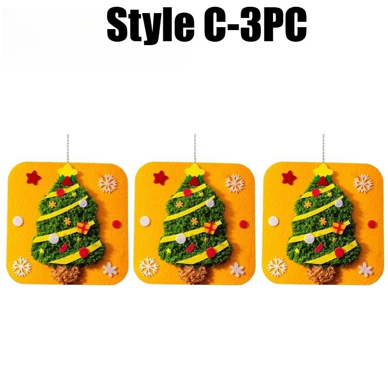 Static Cling Christmas Window Decals White Snowman Tree Design for Glass Door Holiday Home Office Decoration