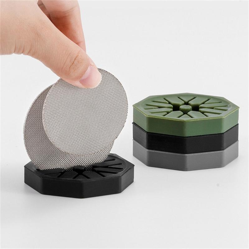 Silicone Espresso Puck Screen Holder Kitchen Storage Organization For 51/53/58mm Coffee Filter Espresso Latte Cappuccino