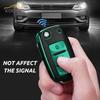 Leather TPU Car Smart Key Cover Case For Volkswagen VW Tiguan Polo Golf MK5 6 Passat Lavida Skoda Octavia Protector Shell Fob