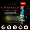 2 PCS H1 DC12V-24V / 12W / 3000K / 800LM 12LEDs SMD-3030 Car LED Fog Light (Yellow Light)