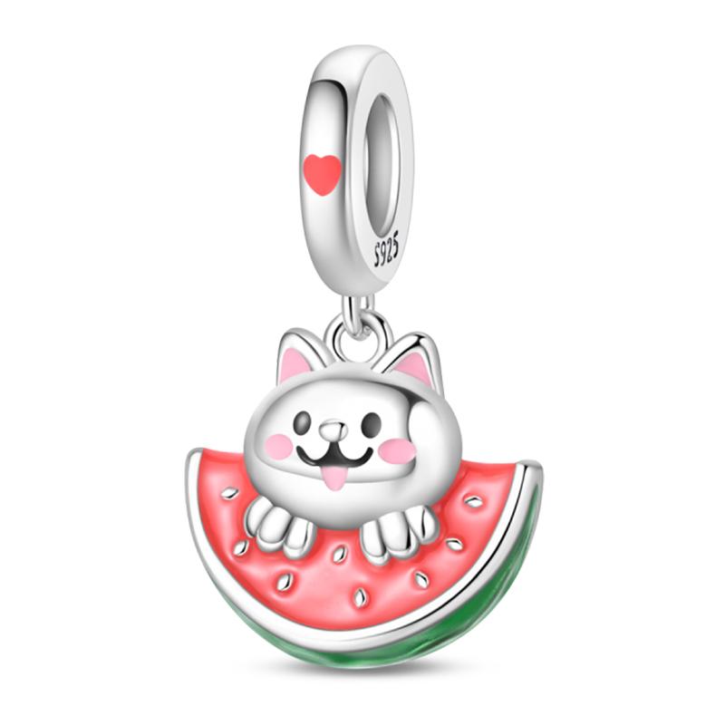Jungfräuliches Kupfermetall Koala Elefant Kaninchen Haustier 3mm Charm Perlenkomponenten Perlenkomponenten Anhängerperlenkomponenten Ideal Entworfen für Geburtstage Hoch