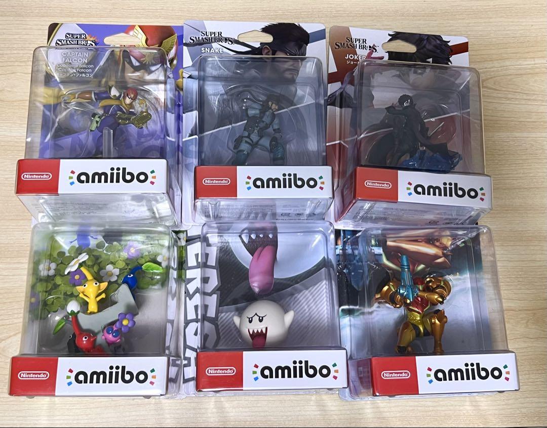 

[USED] amiibo bundle sale of 6 items
