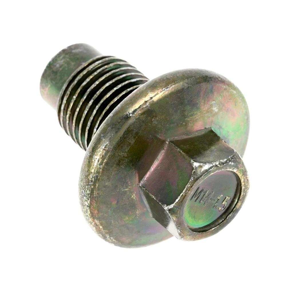M14 X 1.5mm Car Engine Oil Pan Drain Nut Sump Plug Screw Bolt 1E0010404 for Ford Volvo Peugeot Mazda Land Rover Fiat Citroen Oil Drain Plugs 3