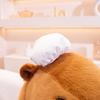 Chef Capybara Plush Toy Lovely Stuffed Capybara Plushies Soft Animal Doll Throw Pillow Room Decor Kawaii Toy Gift Girl