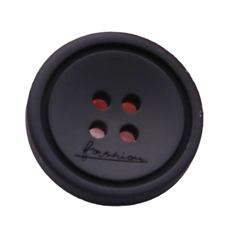 Button Coat Buttons Resin Black Suit Men'S And Women'S Trench Coat Buttons Pants Buttons Jacket Buttons Woolen Sweater Buttons Round