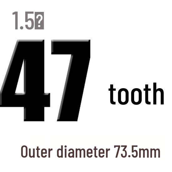 1,5M Modul Stirnrad, 13-120 Zähne, Stahl Zahnstange, 45 Stahl, Wärmebehandelt