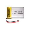 PSE Certified 3.7V 2000mAh Polymer Lithium Rechargeable Battery 103450KC