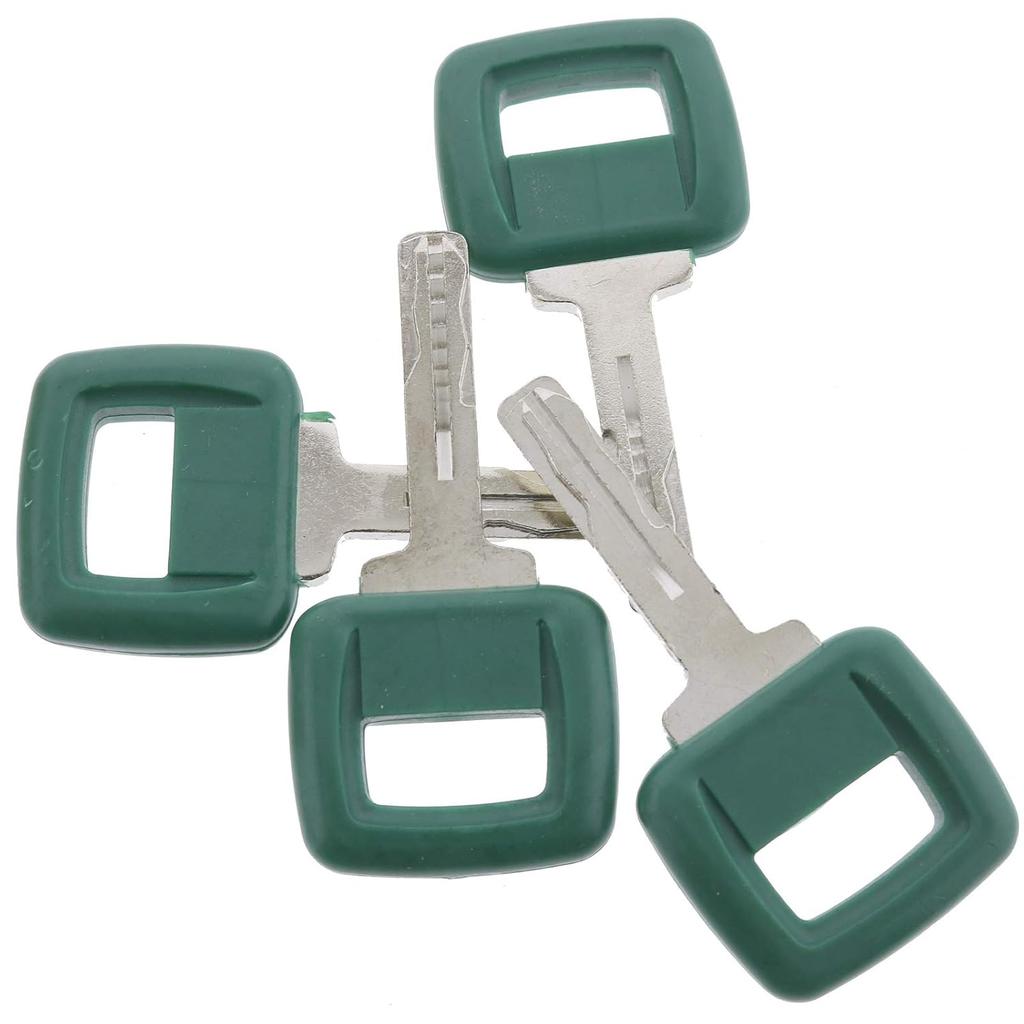 Solarhome 4PCS Ignition Keys 11039228 for Volvo Loader Haul Truck Heavy Equipment Laser Cut