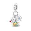 New 925 Silver Christmas Collection Charms Beads For Women Fit Bracelet DIY Birthday Party Jewelry Gifts