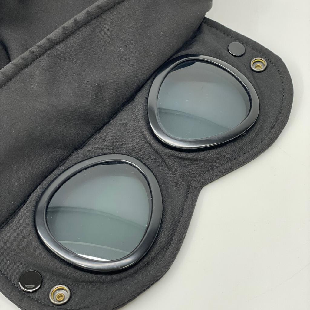 C.P.COMPANY 03CMOWO26A Black Goggle Jacket Jacket 44 blackUsed