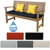 Almofada de assento de balanço de jardim ao ar livre de 3 lugares, esponja, almofada de assento de banco à prova d'água, decoração de jardim, almofada de cadeira