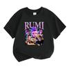 Popular Movie KPop Demon Hunters Kids T-shirt Short Sleeve Fashion Boys Girls Fashion Clothes Toddler Age 3-12 Tops Tees