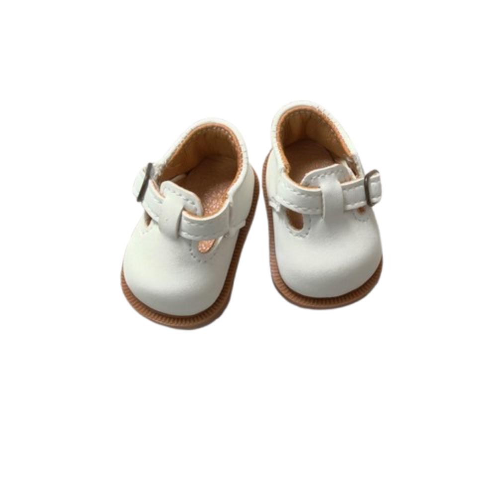 1pair Black Brown Doll Leather Shoes Boots Pretend Play Dolls Uniform Shoes Bjd Doll Shoe  For Penny