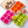 3PCS Silicone Doughnut Mold Non-Stick Bread Mold Household Dessert Mold  Cake