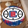 LA Clippers Basketball Art Round mat, Anti-slip Circle Carpet Chair rug For livingroom,Bedroom, doormat home decor Gift Christmas Gifts