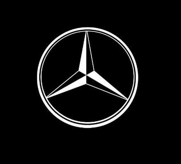 LED Welcome Lights for Mercedes C-Class W203, CLK, SLK, SLR Models - Door Projector Lights