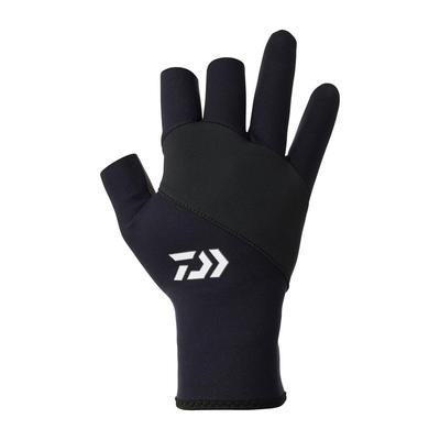 Black XL [Daiwa] Wear/Gloves DG-7624W