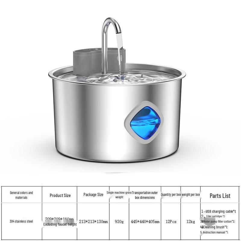 LISM Smart Infrared Pet Water Fountain