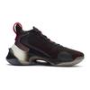 Li Ning YOUNG Avant Garde Spirit 1 Odpružení Odolné proti oděru Středně vysoké Basketbalové boty Černá Červená Unisex YKBR046-1