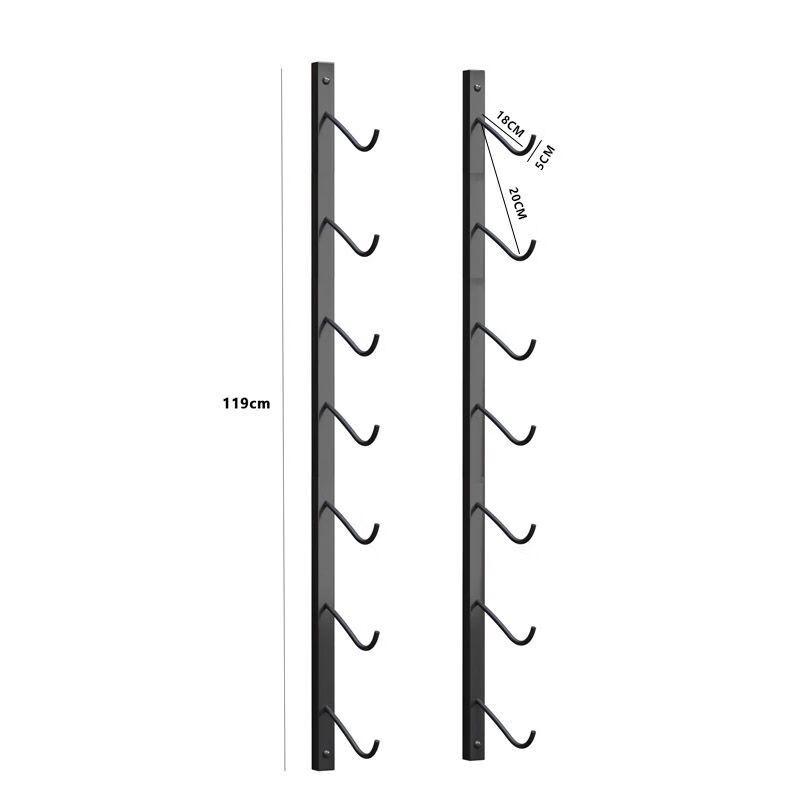 Multi-Layer Skateboard and Surfboard Wall Mount Rack