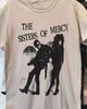 The Sisters of Mercy Band Vit Kortärmad Bomulls T-shirt Återtryck S-5XL Unisex T-shirt