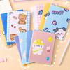 4Pcs Cute Cartoon Notebook Set 64K Mini Notepad for Kids Students