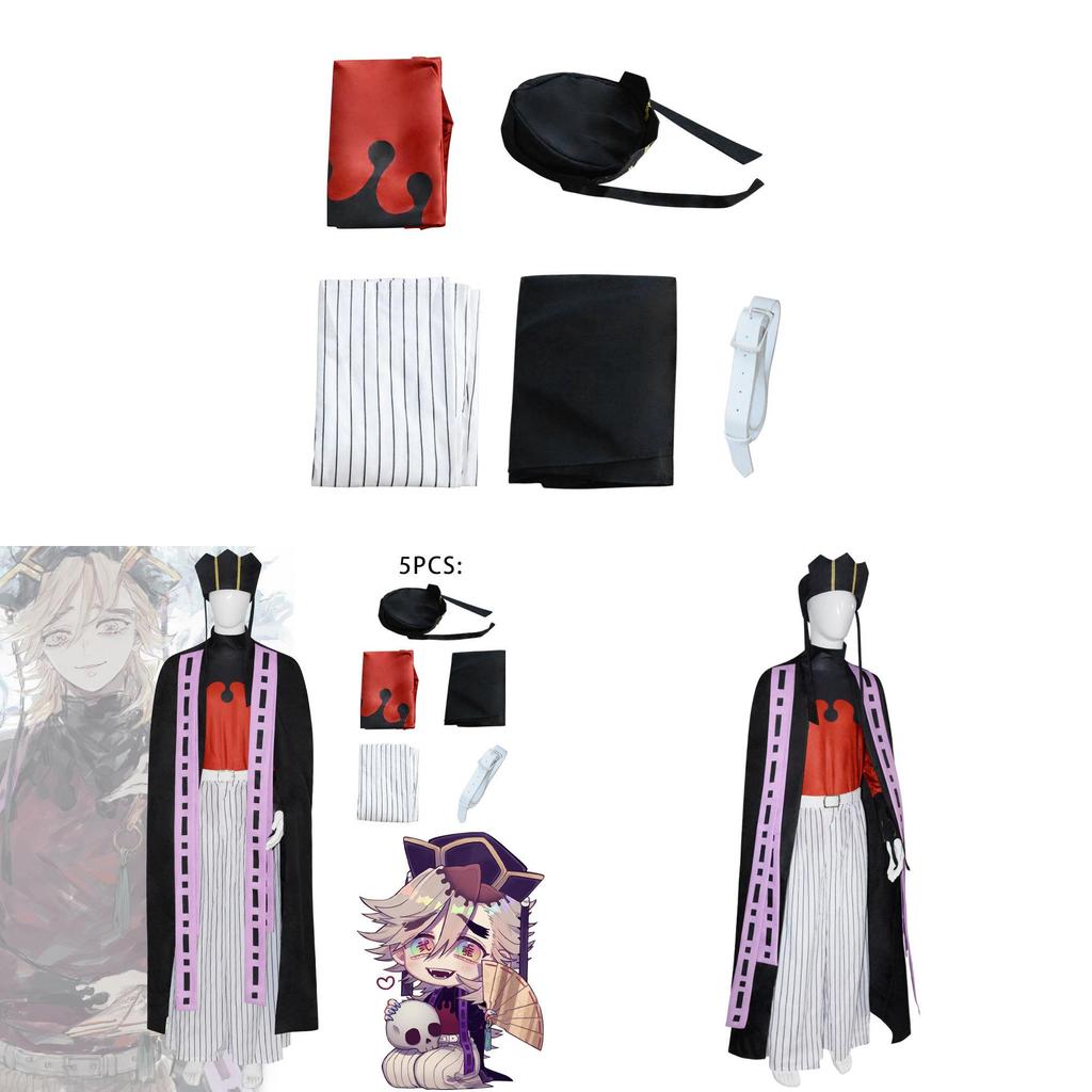 Demon Slayer Douma Zwölf Dämonen Cosplay Outfit Aus Polyester Für Anime-Conventions Und Events