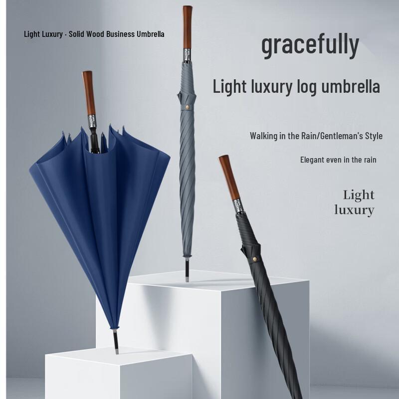 High-End Automatic Business Straight Umbrella