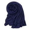 New monochrome large size mercerized cotton women's scarf, high quality Modal high quality long scarf headscarf