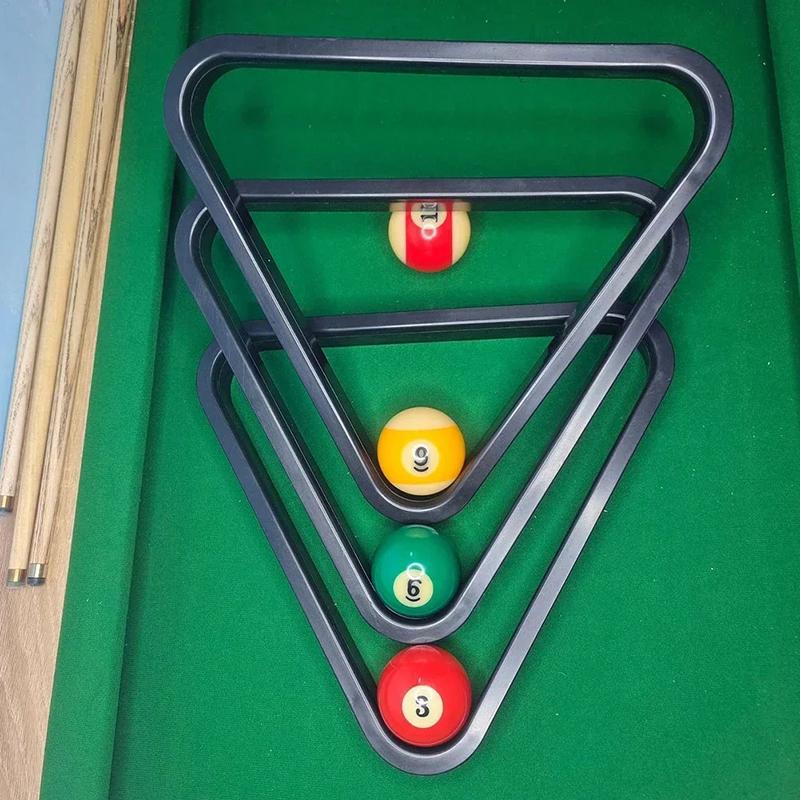 1Pc Snooker Tri-Angle Billiard Triangle Frame Rack Plastic Table Ball Rack Snooker Accessories 25Mm 32Mm 38Mm 44Mm 52Mm 57Mm