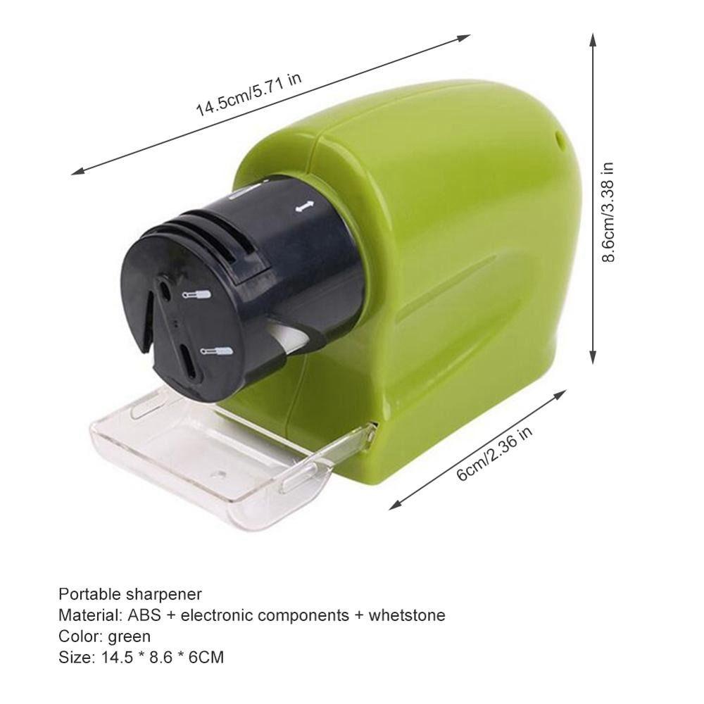 Stainless Steel Automatic Cordless Knives Grinder Sharpening Stone Whetstone Knife Sharpener