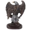 Eagle Statue  Resin Vivid Ingenious Decorative Vintage Eagle Figurine Animal Ornament for Home Living Room Study Entrance Decor
