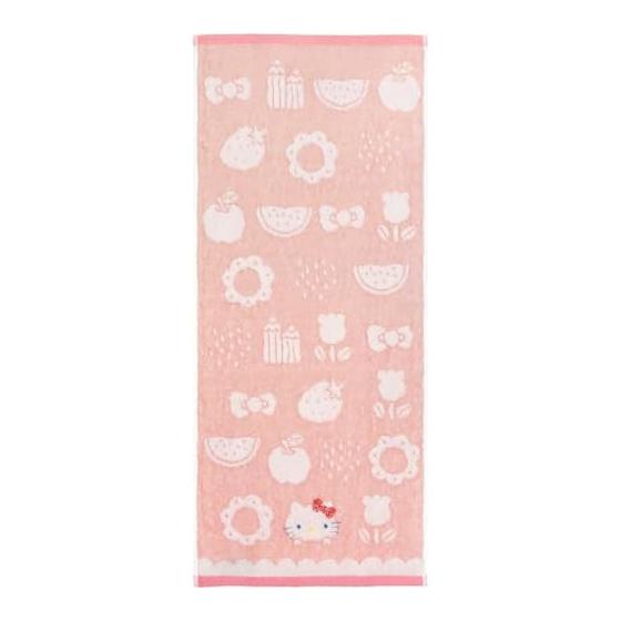 Hayashi Face Towel Approx. 33 x 80cm Sanrio Natural Soft Hello Kitty FP432900