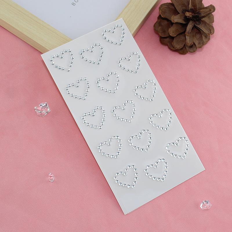 Diamond Crystal Tattoo Sticker Glitter Eyeliner Eyebrow Make Up Face Eyes Diamond Tattoos Rock Rhinestone 3D Eyeliner Stickers