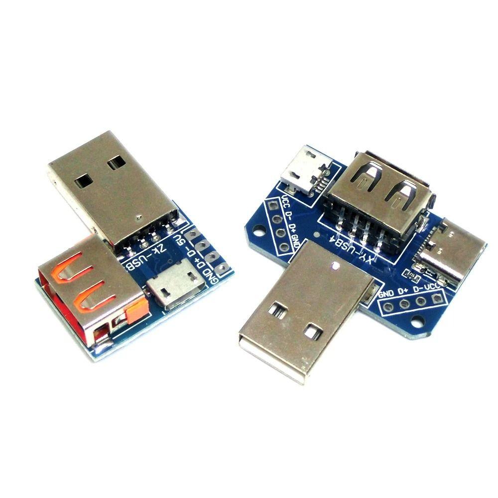 

Female USB USB to Type-C Male to Female Male USB Connector USB Adapter Board USB Head Switchboard