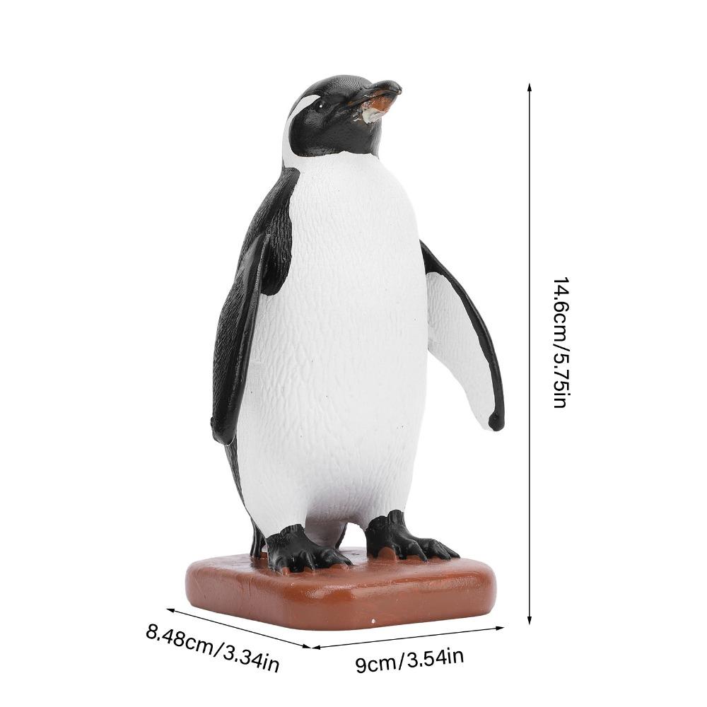 Home Decoration Magnet Penguin Statue Desk Decor Penguin Sculpture Cute Penguin Figurine Home