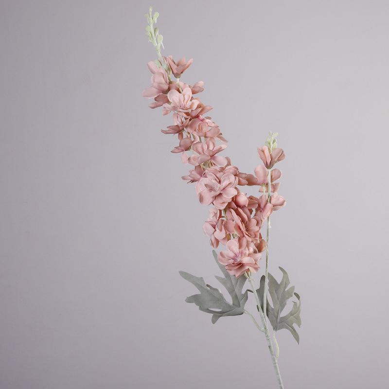 

83 см Флокированный Дельфиниум Искусственная Ветка Цветка Украшение Дома Фетионзи Искусственный Цветок Свадебный Декор Банкет Реквизит для Фотографии