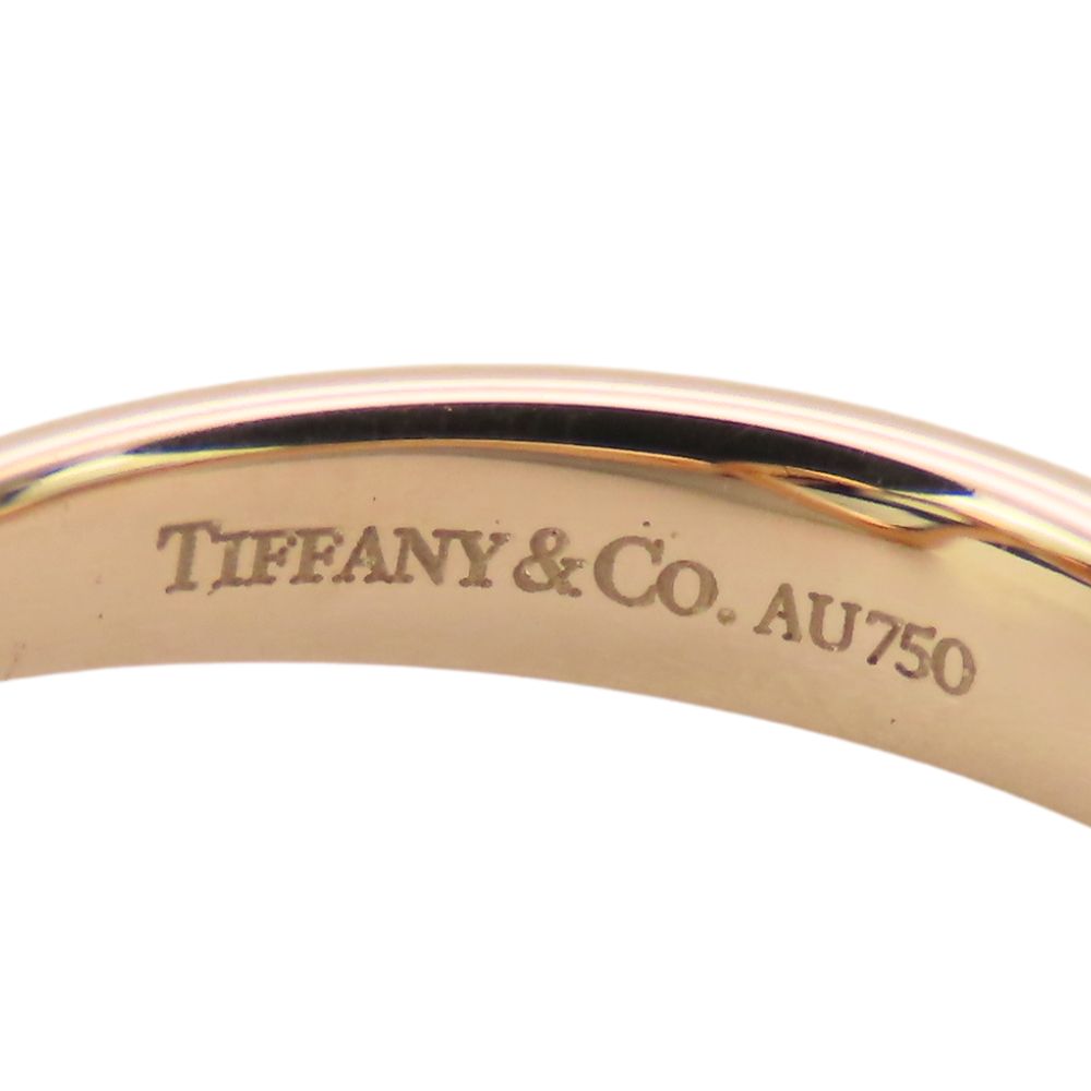 Used TIFFANY&Co. Ring Open Heart EU#49.5 K18 Pink Gold 3.5g Pink Gold El Saperetti