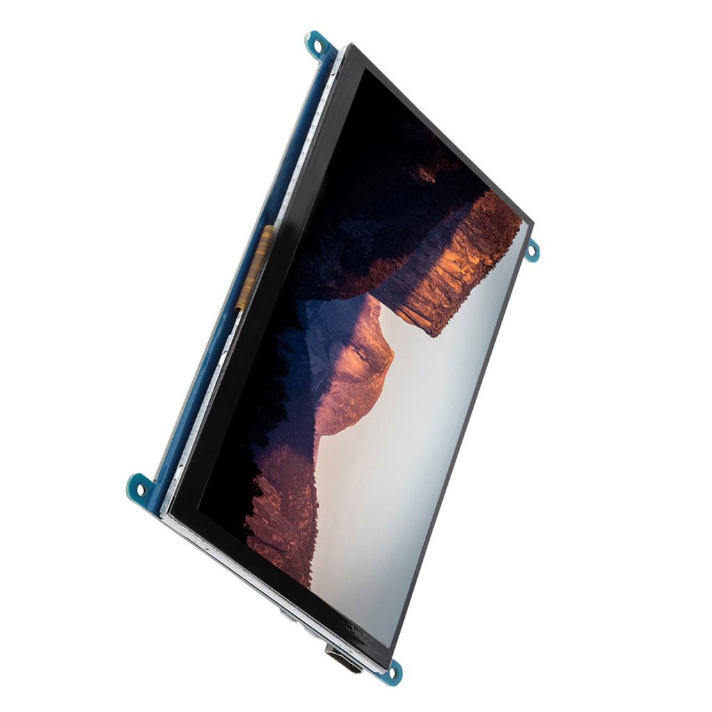 7‑Inch LCD HD Multimedia Interface 1024x600 Ultra HD Display Screen Capacitive Touch Screen for RPi