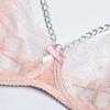 Metal Chain Lace Feather Lace Sexy Lingerie Women Thong Set of 3