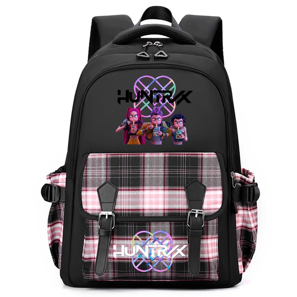 K-Pop Printed Large Capacity Backpack for Teenger Student Girl Boy Schoolbag Bookbag Women Large Capacity Waterproof Travel Bag Kid Gift Rucksak