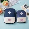 Korean Portable Travel First Aid Kit: Compact Personal Medicine and Emergency Storage Bag