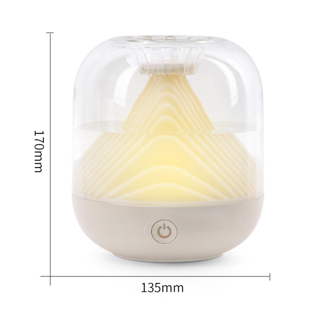 Humidifier Mini Desktop Aromatherapy 1800mAh USB Atmosphere Lamp 700ml Large Capacity Home