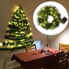 Green Christmas Vine Lamp DIY Artificial Vine String Light  Artificial Pine Tree Decor