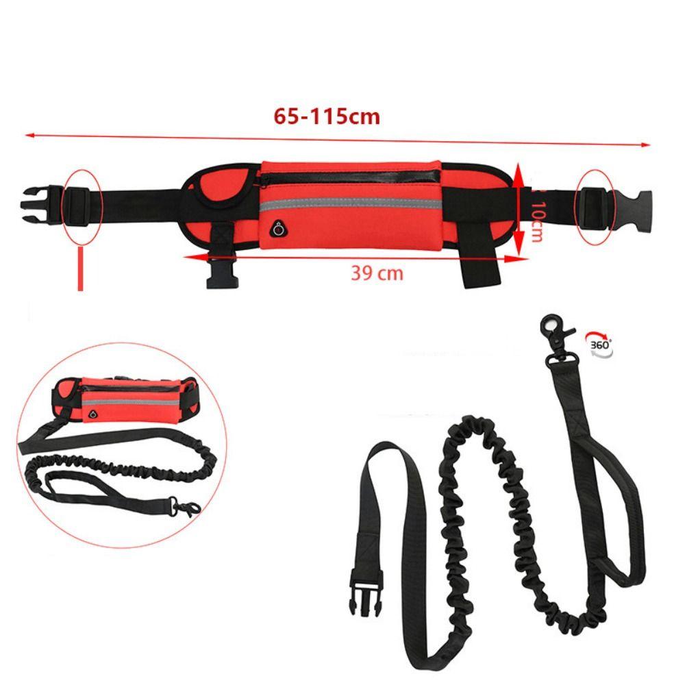 Diving Cotton Reflective Elastic Sport Fanny Pack Pet Running Belt