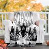 Linkin Park Flannel Blanket Soft All-Season Throw, Design for Camping, Car Travel, Hiking Sofa, Bed, Office Perfect Gift for Parties