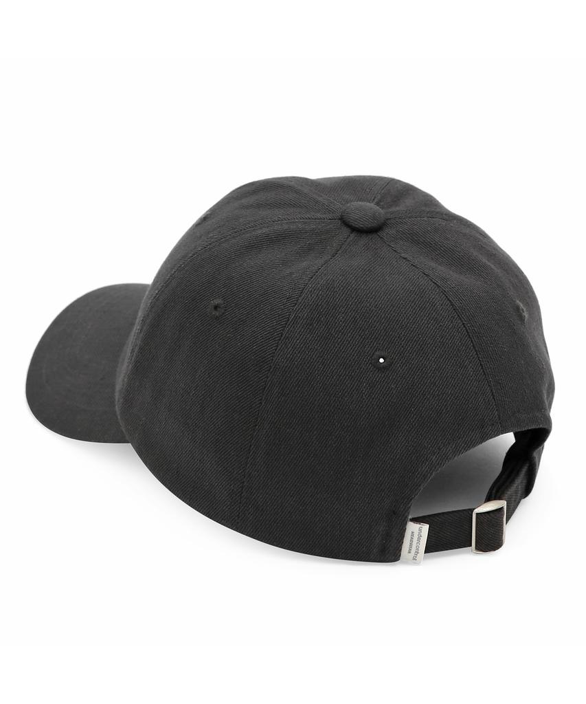 Eondeokeonteulol All-Season Washed Cotton Vintage Soft Top Logo Ball Cap Unisex Baseball Cap Sports Crew / Washed B B / Charcoal